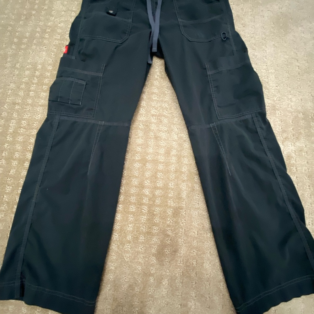 Women’s Black Low Rise Wide Leg Dickies Cargo Pants